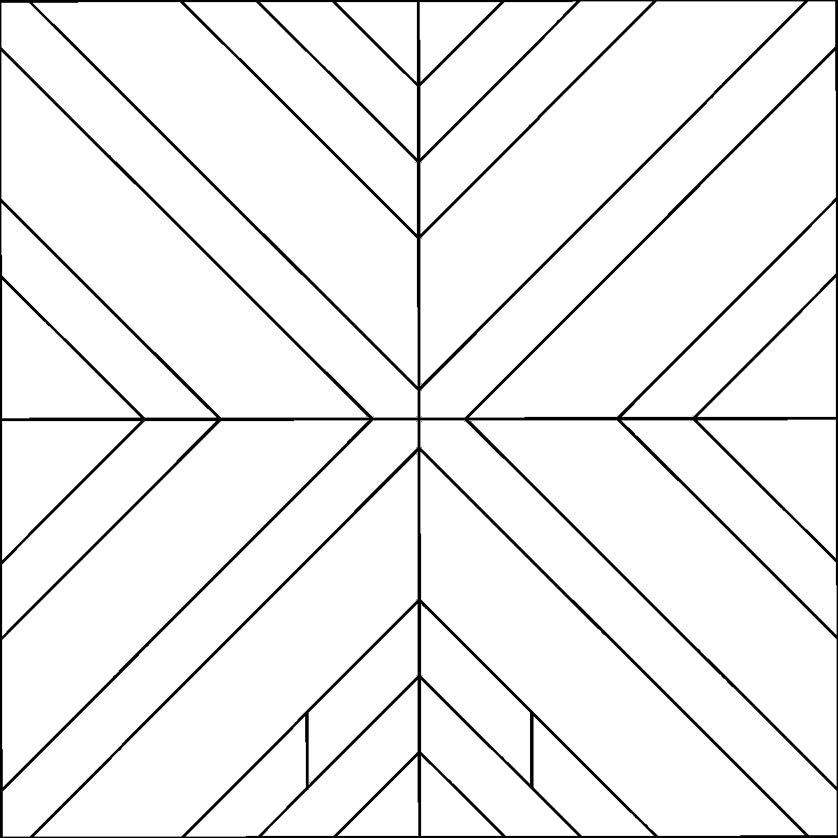 Pattern 67, A Dandy barn quilt pattern thumbnail